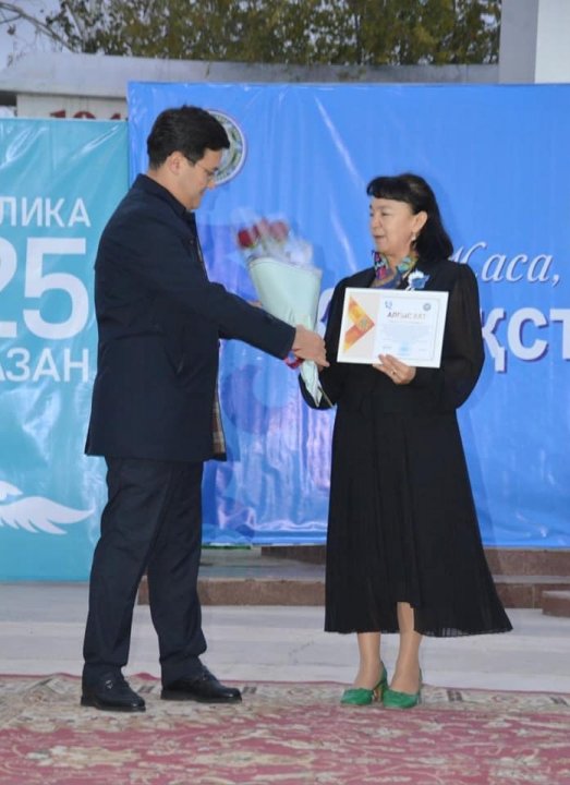 Аудан орталығында Республика күні аталып өтілді.